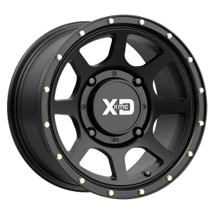 XD Powersports – XS134 ADDICT 2 – Black – 14″x7″ 38mm – All weather Wheels – XS13447040738